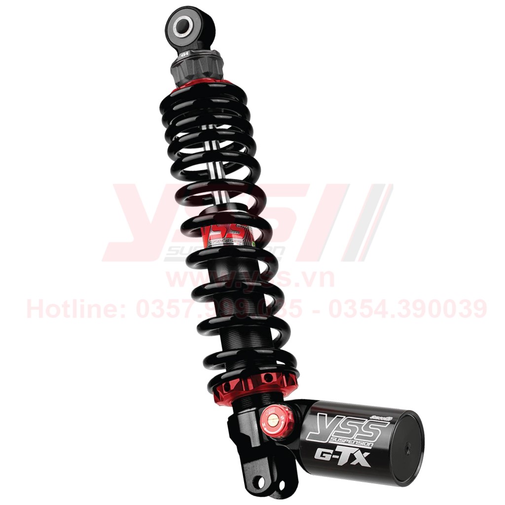 PHUỘC SAU YSS G-TX BLACK SERIES CHO HONDA LEAD 125 2V/4V (2021–2022) BÌNH DẦU NGANG