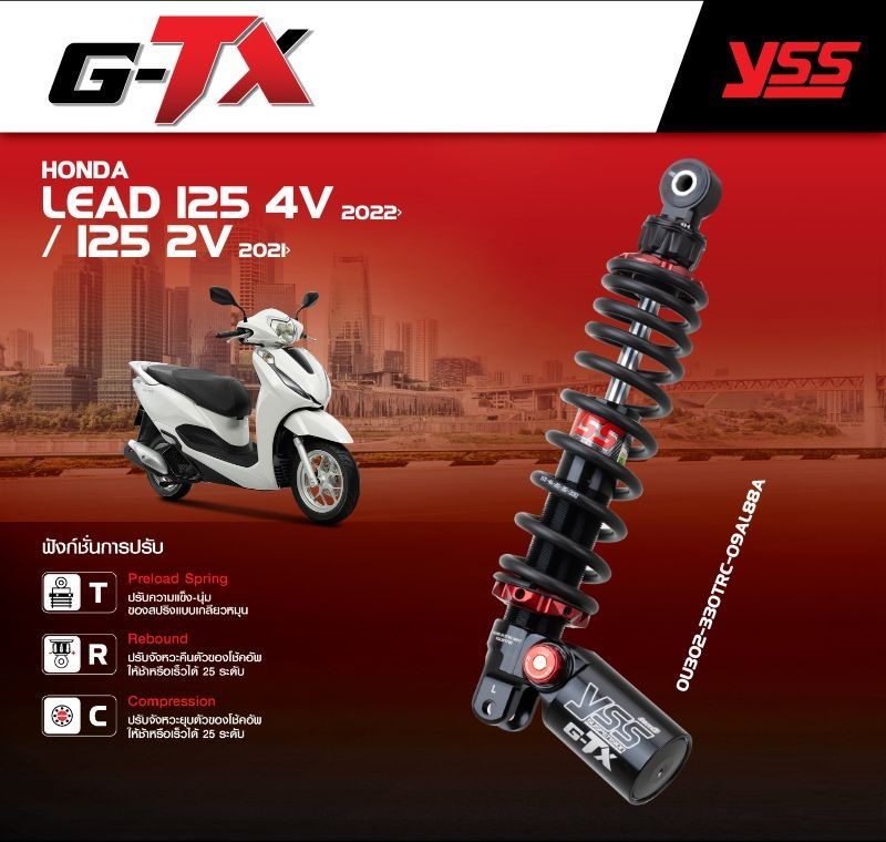 MẪU PHUỘC MỚI CHO XE LEAD125