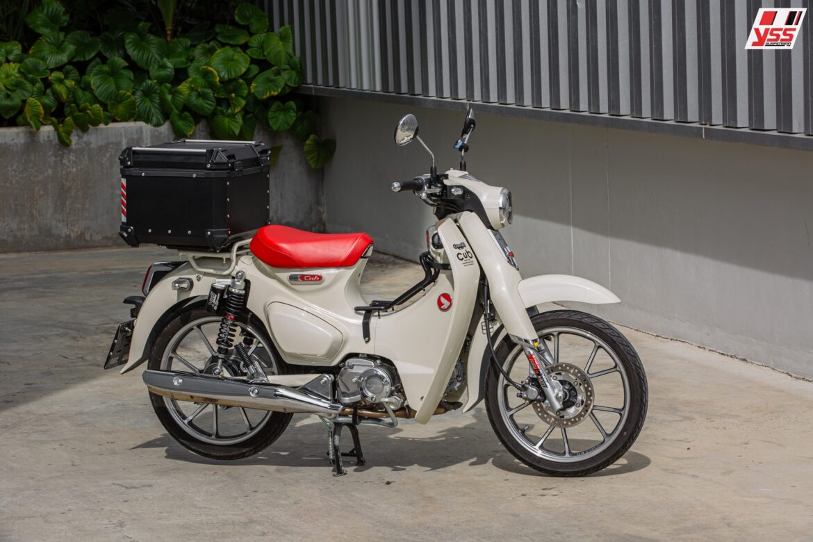 Phuộc YSS G-Sport cho Honda Dream / Super Cub C125 – Nâng tầm trải nghiệm, giữ chất cổ điển Nhập khẩu chính hãng YSS Thái Lan bởi YSS.VN✅ Giá tốt nhất, bảo hành lâu, nhập trực tiếp.