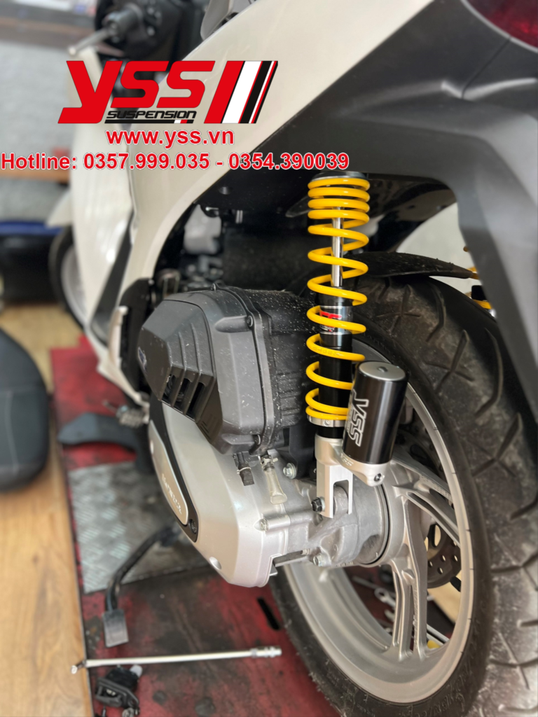 Giới thiệu phuộc YSS SH 125/150 dòng Hybrid