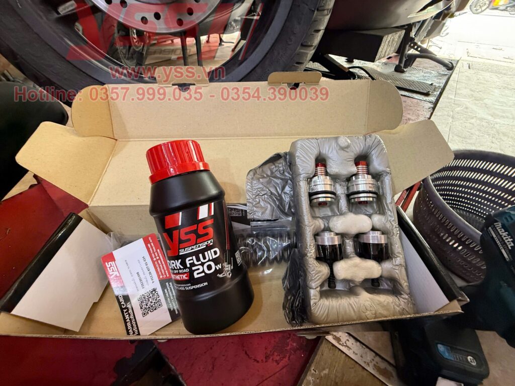 Giới thiệu bộ kít nâng cấp phuộc trước YSS
