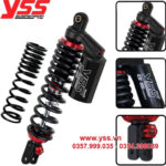 Phuộc YSS G-SPORT Vario 160 (Lò Xo Đen, Bình Dầu Đen)